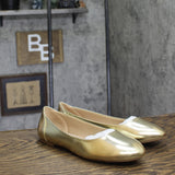 Journee Collection Women's Comfort Kavn Dress Flats KAVN-WD Gold Yellow 7.5W