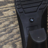 Style & Co. Goring Buckle Accent Cushioned Laleen Round Toe Block Heel Black 7M