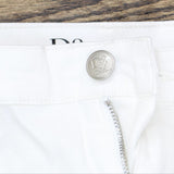 DG2 by Diane Gilman Womens Virtual Stretch Skinny Jean 687733 Ivory White 14