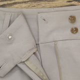 Rafaella Plus Size Curvy Fit Bootcut Pants with Pockets Summer Straw Brown 16