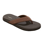 Goodfellow & Co Mens Ian Comfort Flip Flop Thong Sandals 89483758 Brown S (7-8)