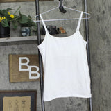 Charter Club Womens Shelf-Bra Cami Tank 100131814 Bright White L