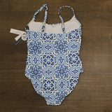 La Blanca Alboran Sea One-Piece Swimsuit LB5RN24MW Blue Multi 16W