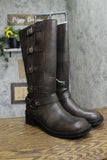 Wild Fable Womens Rebel Tall Moto Buckle Boots 90366583 Brown 10M