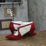 Bandolino Zeffer Detail Dress Pumps BNZEFFER3 Medium Red 6.5M