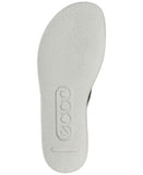 Ecco Women's Corksphere Thong Slide Sandal 271803 Alusilver Gray 10M-10.5M