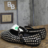 A New Day Womens Issa Rhinestone Mary Jane Ballet Flats 90870756 Black 10M