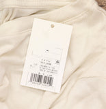A New Day Womens Slim Fit Long Sleeve Top 94618974 Cream Off White L