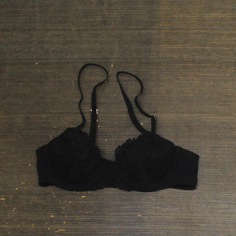 Natori Womens Heavenly Convertible T-Shirt Bra 722314 Black 34A