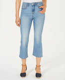 Style & Co Womens Petite Bootcut Ankle Jeans 100043138P Light Blue 12P