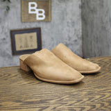 Universal Thread Womens Jessie Faux Suede Heeled Mule 95032858 Brown 7.5M