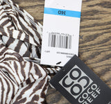 Coco Reef Underwire Loose Fit Tankini Swim Top White / Brown Native Zebra 36D