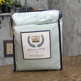 Royal Court Coastal Nautical Window Curtain Panel Pair Aqua Blue Green 84x41