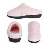Isotoner Womens Terry Clog Slippers: Non-Slip 96035 Peony Pink M (7.5-8)