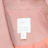 LC Lauren Conrad Womens Corduroy Blazer Jacket 165fa34c1ef4db Pink M