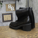 Wild Fable Danika Stretch Tall Combat Boots 94463356 Black 6M