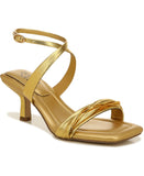 Franco Sarto Womens Belle Heels Sandals Shoes E5886S2 Gold Yellow 6M