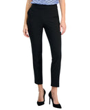 Kasper Womens Pull On Stretch Ankle Pants 10924325 Black XL