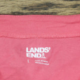 Lands' End Womens Sleeveless Embroidered Dress 1795589 Pink L