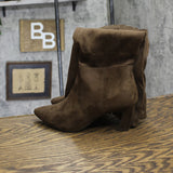 A New Day Womens Raye Tall Dress Boots 88375201 Dark Brown 7.5M