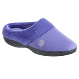 Isotoner Slip in Memory Foam Clog Slippers Deep Periwinkle Purple XL (9.5-10)