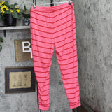 Gap Body Womens Knit 2-Pc Long-Sleeve Pajama Set Roseship Red Multi XL