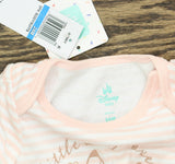 Disney Baby Girls Bambi Short-Sleeve Bodysuit 3-Pack PYBR509 Pink Multi 24M