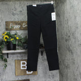 Gloria Vanderbilt Womens Petite Slimming Pull-On Trousers 30239208 Black 4P