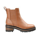 Journee Collection Block Heel Booties with Tru Comfort Foam Tan Brown 8.5M