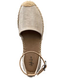 Style & Co. Womens Paminna Faux Suede Flat Sandals 10003917700 Gold Brown 10M