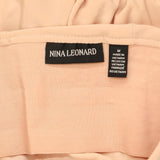 Nina Leonard Womens Tummy Smoothing Culotte Palazzo Pant 703749 Pink M