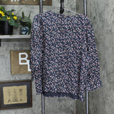 Unbranded Long Sleeve Button Embellishment Blouse Shirt Top See Measurements