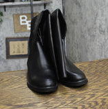 A New Day Womens Hope Wide Calf Tall Boots 90974972 Black 8M-WC