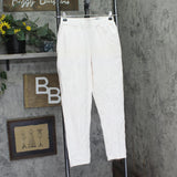 Alfani Solid Seamed Cropped Pants 100128539PT Oat Milk Off White PP