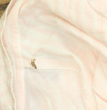 Style & Co. Womens Cotton Striped Boyfriend Shirt White Fiji Pink 2XL