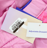 Joylab Low-Rise Satin Tear Away Track Pants 94628900 Pink / Neon Pink XL