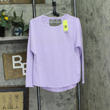 All In Motion Womens Leggings-Friendly Long Sleeve Top 90612561 Light Purple S