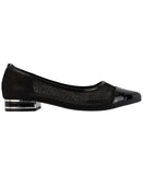 Jones New York Womens Qilulla Pointed Flats JNY-QILULLA Black 8.5M