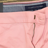 Tommy Hilfiger Womens Plus Size Hollywood Bermuda Shorts English Rose Pink 16W