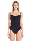 La Blanca Standard Island Goddess Lingerie One Piece Swimsuit Black Noire 4