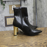 A New Day Sienna Low-Shaft Heeled Boots 94637412 Black 6M