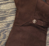 Giani Bernini Womens Crissalynne Knee High Dress Boots Chocolate Brown 5M