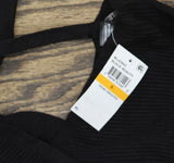Rosie Harlow Juniors Surplice-Neck Dolman Sweater Dress MJJD843 Black S