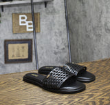 Michael Michael Kors Womens Saylor Perforated Slide Sandals Black 6.5M