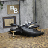 A New Day Samantha Slingback Heels 94462813 Black 8M