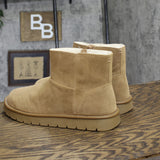 Universal Thread Womens May Faux Suede Booties 91791701 Tan Brown 10M