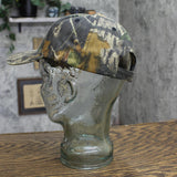 Cap America Mens Mossy Oak JLG Strapback Baseball Cap Hat Green Camo OS