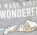 Frosty the Snowman Wonderful Long Sleeve Sleepshirt Sleep Shirt Grey / Multi M