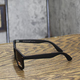 grinderPUNCH Adult Polarized Sunglasses Fit Over Glasses Wraparound Black