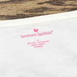 Women Within Womens Knit Long Sleeve Tunic Shirt Top Blue / White 4X